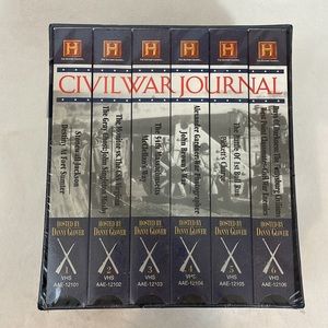 The History Channel VHS Civil War Journal Hosted by Danny Glover NIP